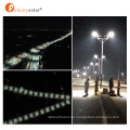 Moderne Yihao All Wattage Street LED LED IP65 Solar Street Light 100W Gehäuse